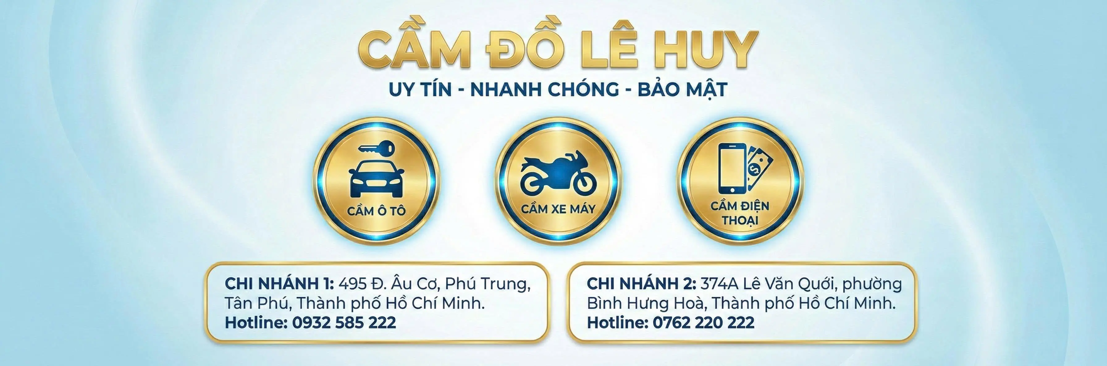 CẦM ĐỒ LÊ HUY
